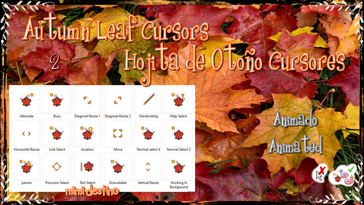Fall Leaf Cursor Explore the Best Cursors Art | DeviantArt