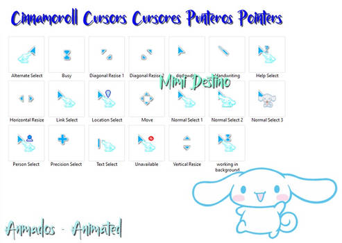 Cinnamoroll Cursors