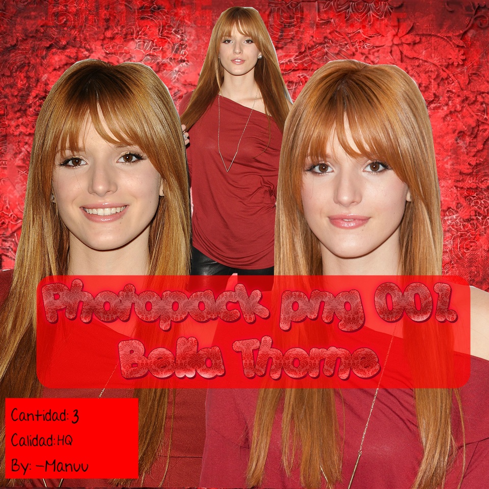 Photopack png 001. Bella Thorne