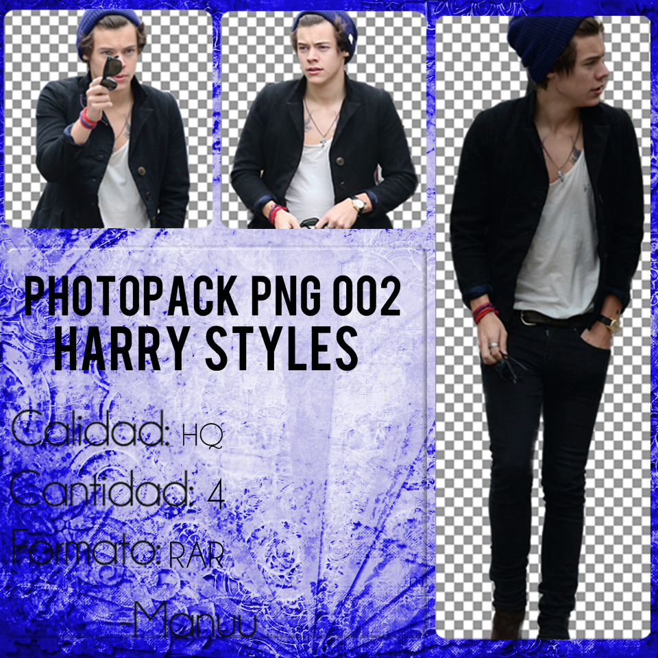 Photopack png 002. Harry Styles
