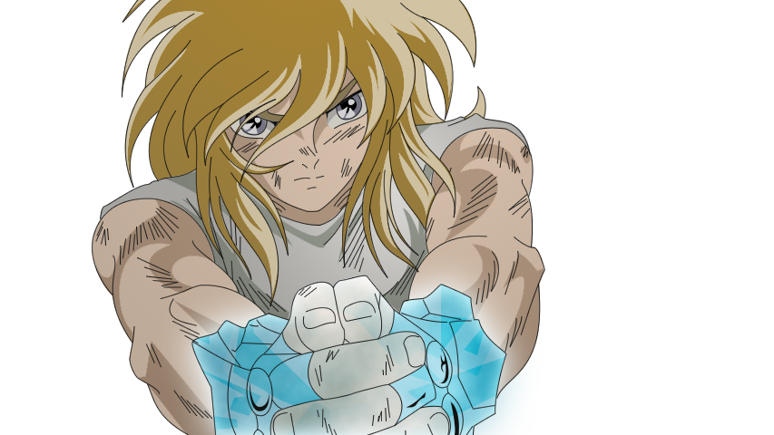 Saint Seiya - Hyoga_Flash