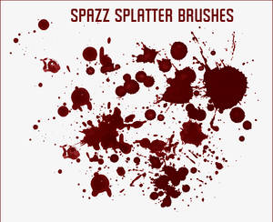 Spazz Splatter Brushes