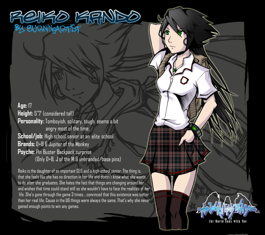 Twewy: Reiko School Girl