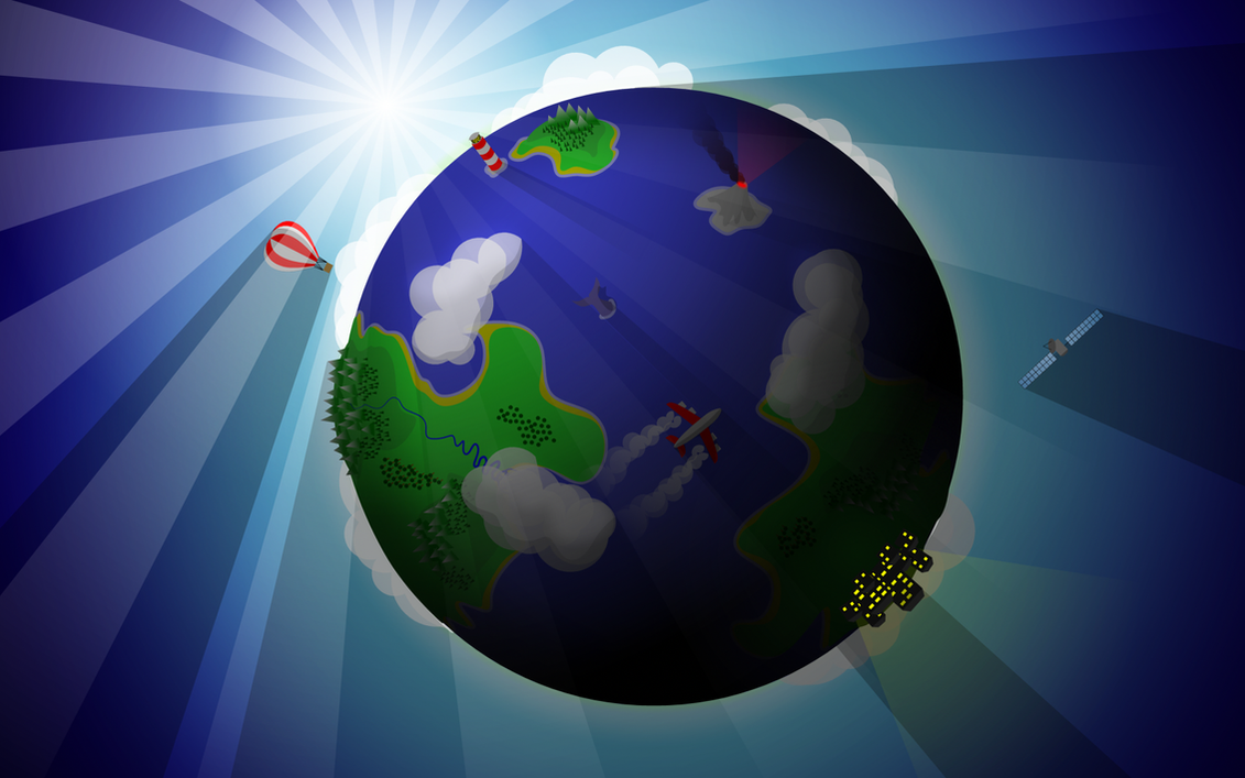 World Wallpaper by zephyris on DeviantArt