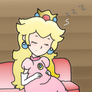 Pregnant Princess Peach ~ a little rest ...