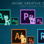 Adobe Creative Cloud - Pony icons pack