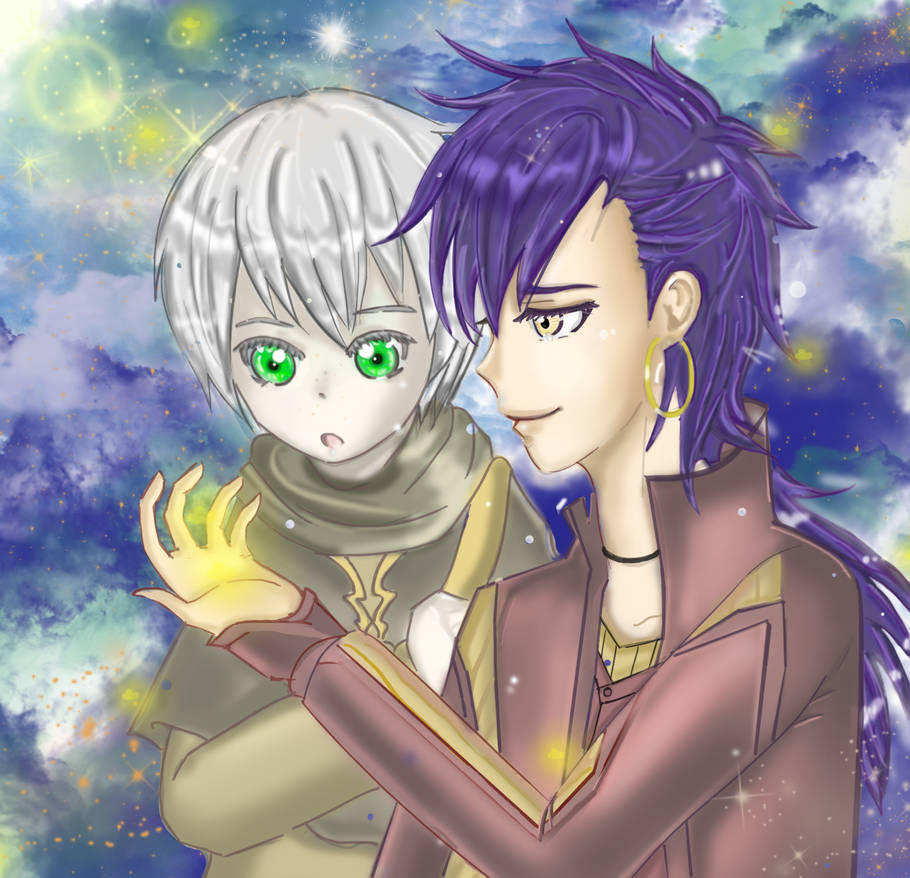 [Magi] Sinbad x Jafar by pekhedo on DeviantArt