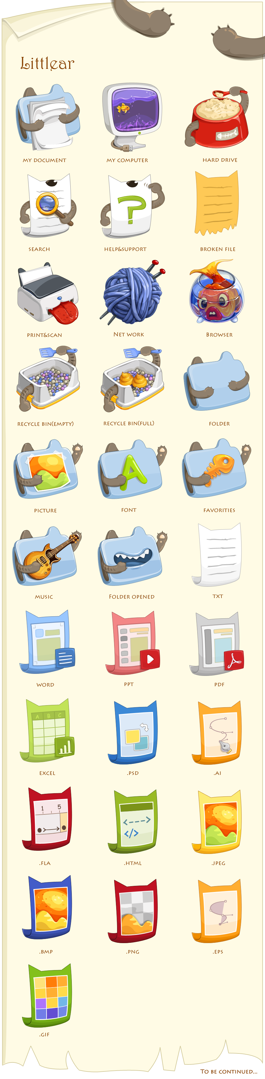 Littlear icon package