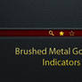 Gold Metal Star Indicators