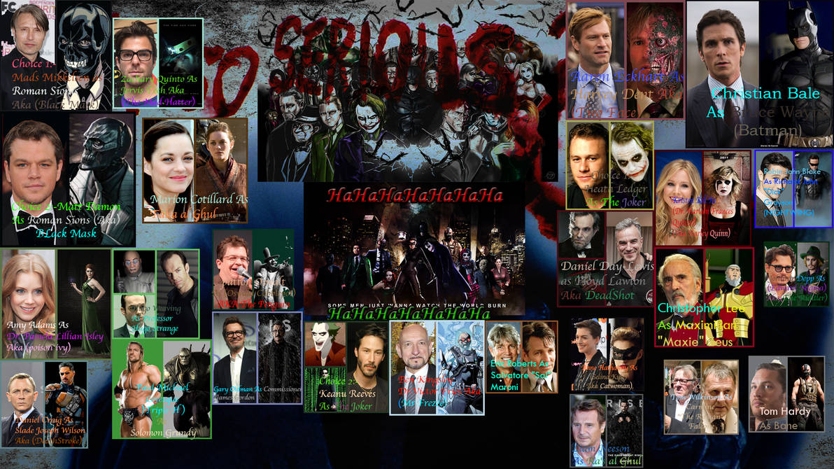 My Dark Knight Cast 4 by mistahj1726 on DeviantArt