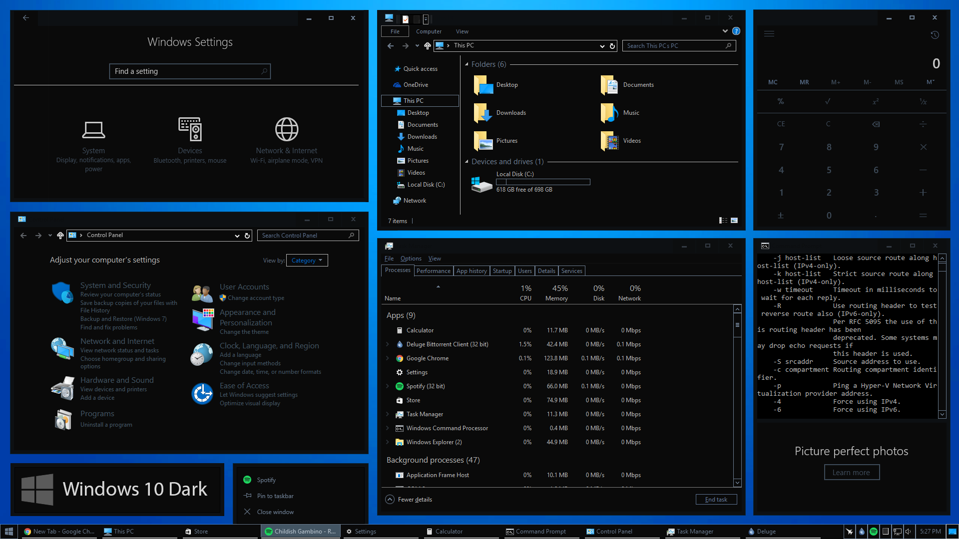 How to change windows 10 from high contrast black theme - retville