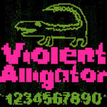 Violent Alligator - font by sampratot