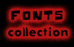 collection of fonts