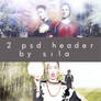 2 psd header pack