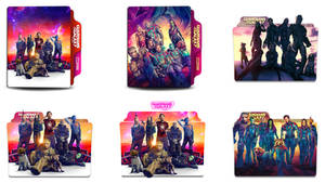 Guardians of the Galaxy Volume 3 Folder Icons Pack