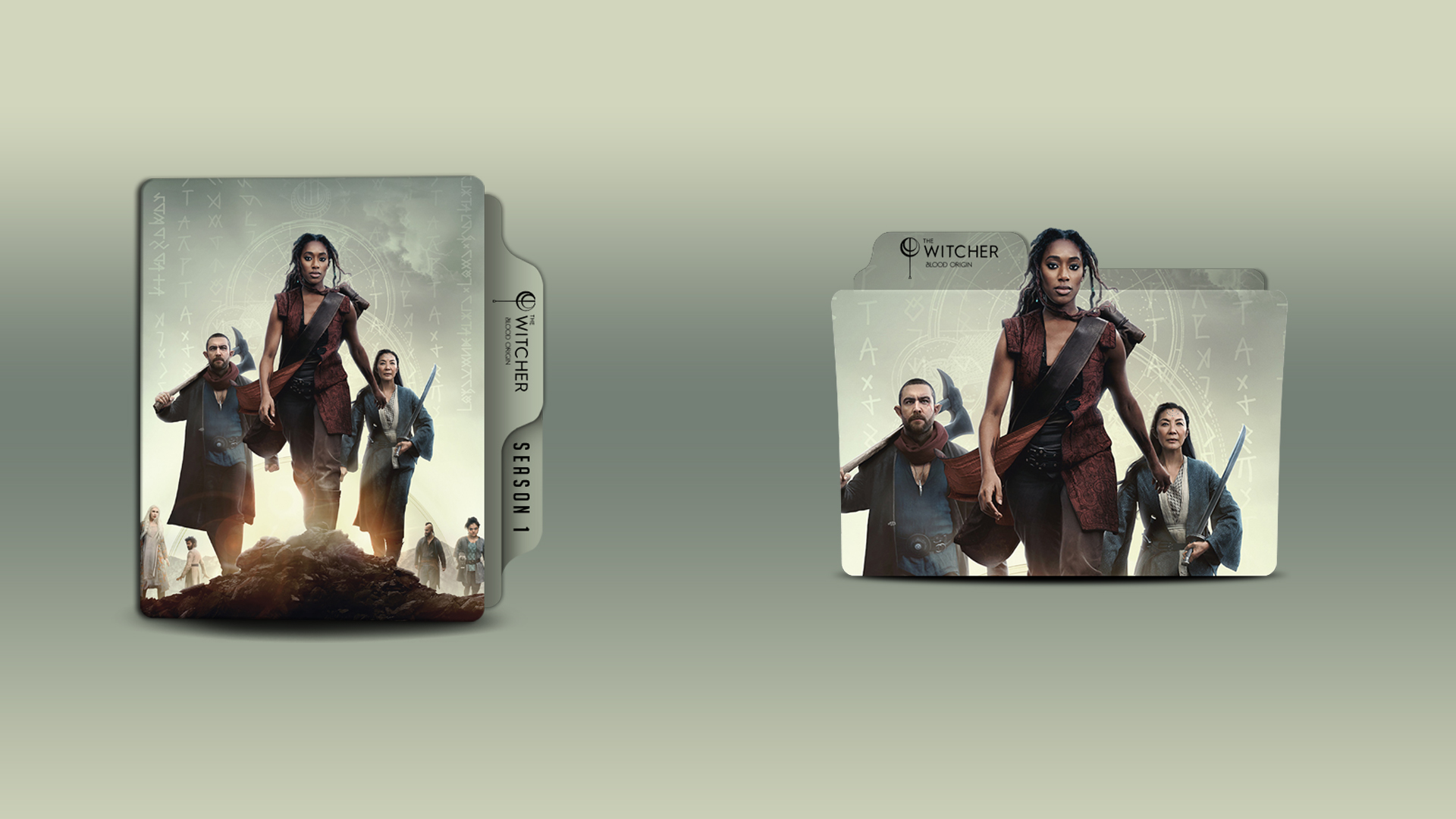 The Witcher Blood Origin Folder Icons Pack by KabugoIvan47 on DeviantArt