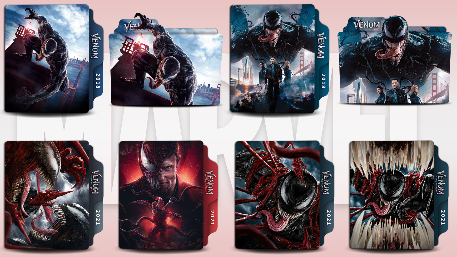Venom Folder Icons Pack by KabugoIvan47 on DeviantArt