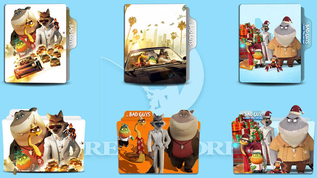 Explore the Best The_bad_guys_a_very_bad_holiday_movie_folder_icons Art ...