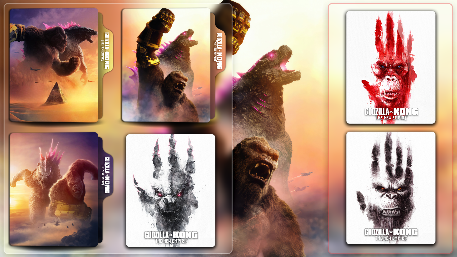Godzilla x Kong The New Empire Folder Icons Pack by KabugoIvan47 on ...