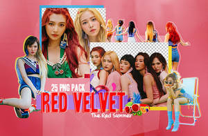 The Red Summer (Red Velvet) PNG Pack