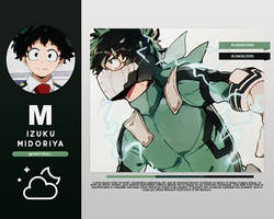 Midoriya - Template | Base PSD by Pambisita