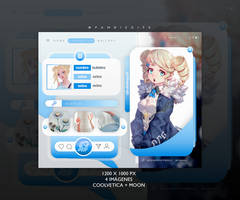 Bubbles Info - Template / Plantilla PSD