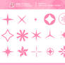 69 STAR SHAPES | CSH + PNG