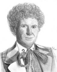 6th Doctor by ThePeculiarMissE