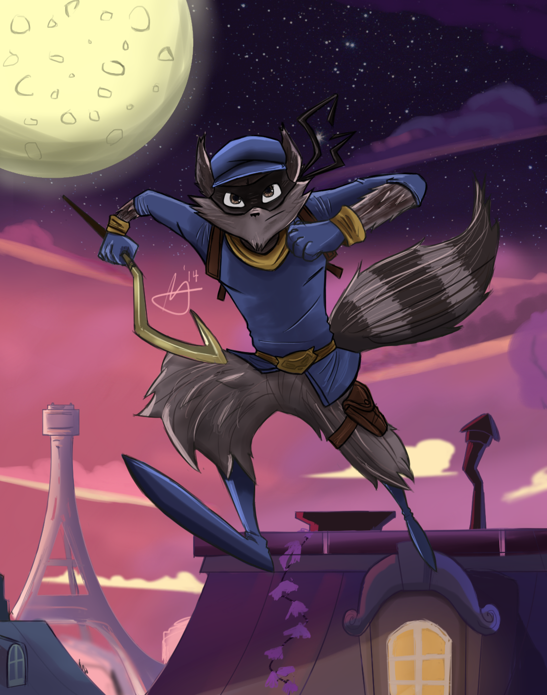 Vive le Voleur! - Sly Cooper by XanderComicsInc on DeviantArt