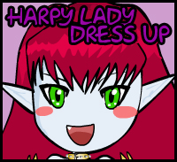 Harpy Lady Dress up