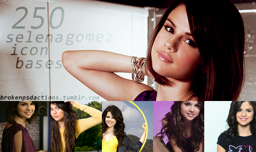 250 SELENA GOMEZ (2) icon bases