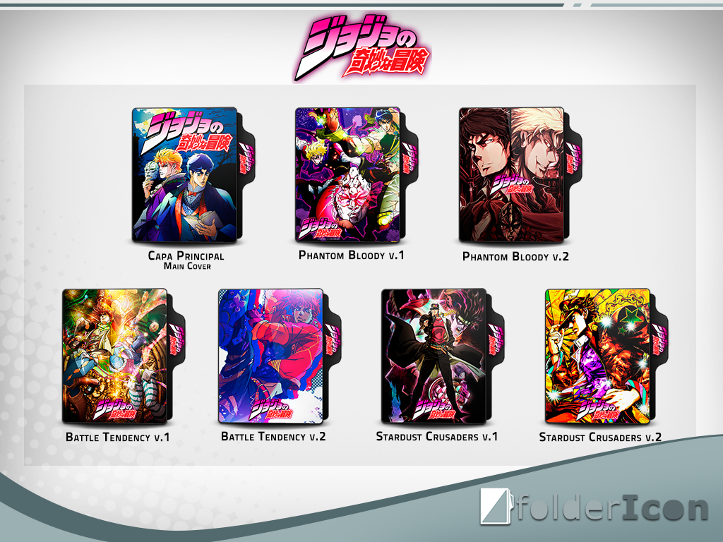 Jojo's Bizarre Adventure Icon Pack