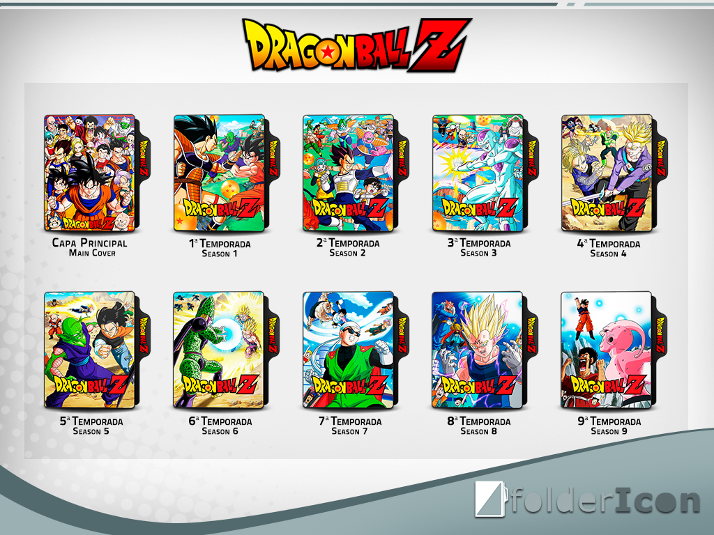 Dragonball Saga Complete Icon Set by DarkSaiyan21 on DeviantArt