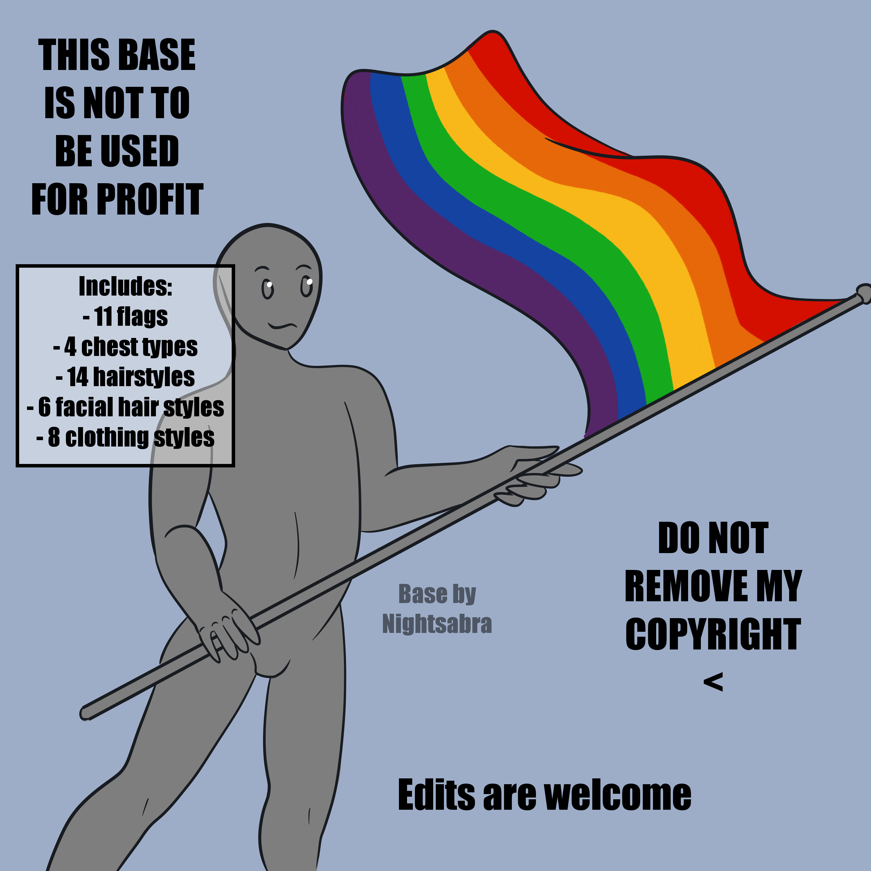 [F2U]Pride Base - Human by Nightsabra on DeviantArt