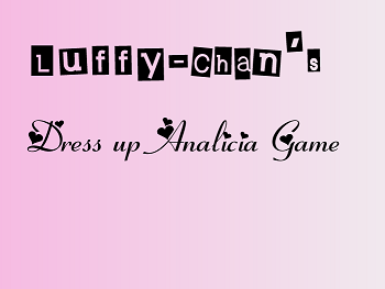 Dress up Analicia Game