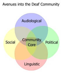 Avenues into the Deaf Community