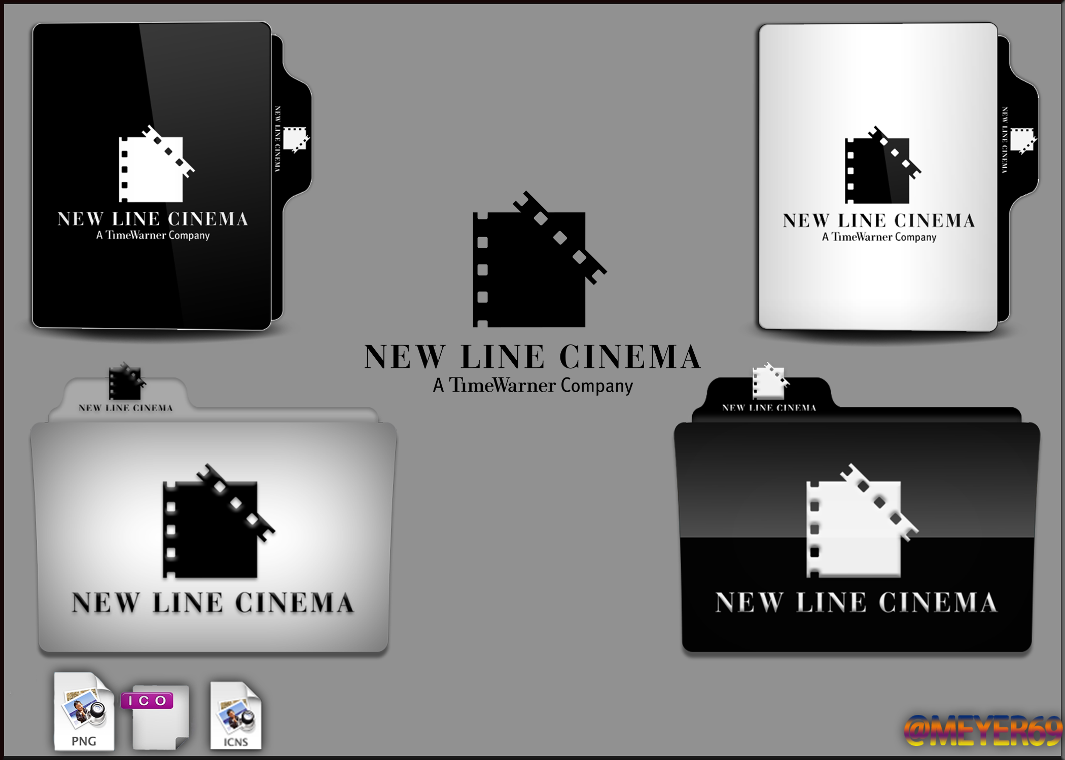 New Line Cinema Folders By Meyer69 On Deviantart