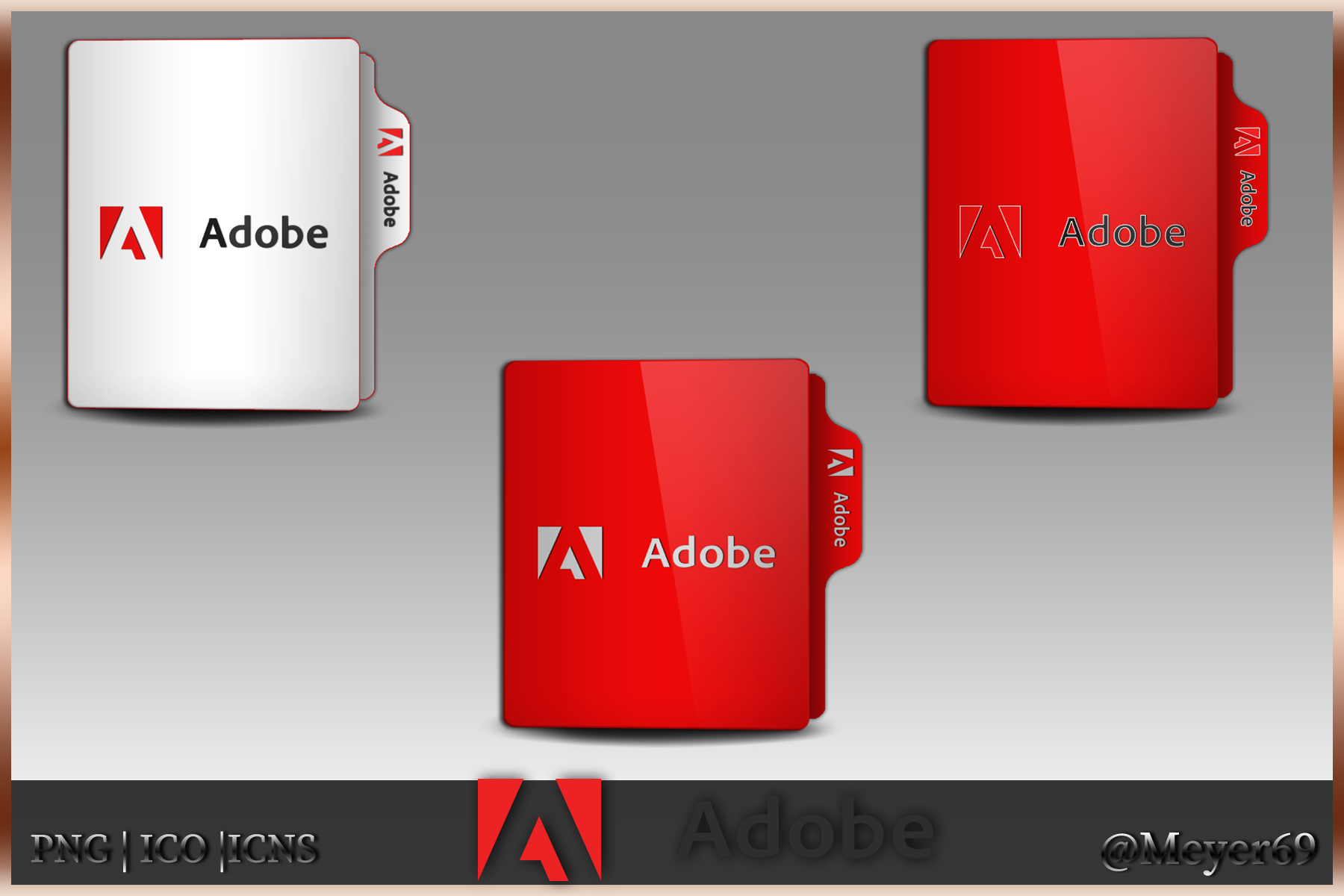 Folder text. Folder text