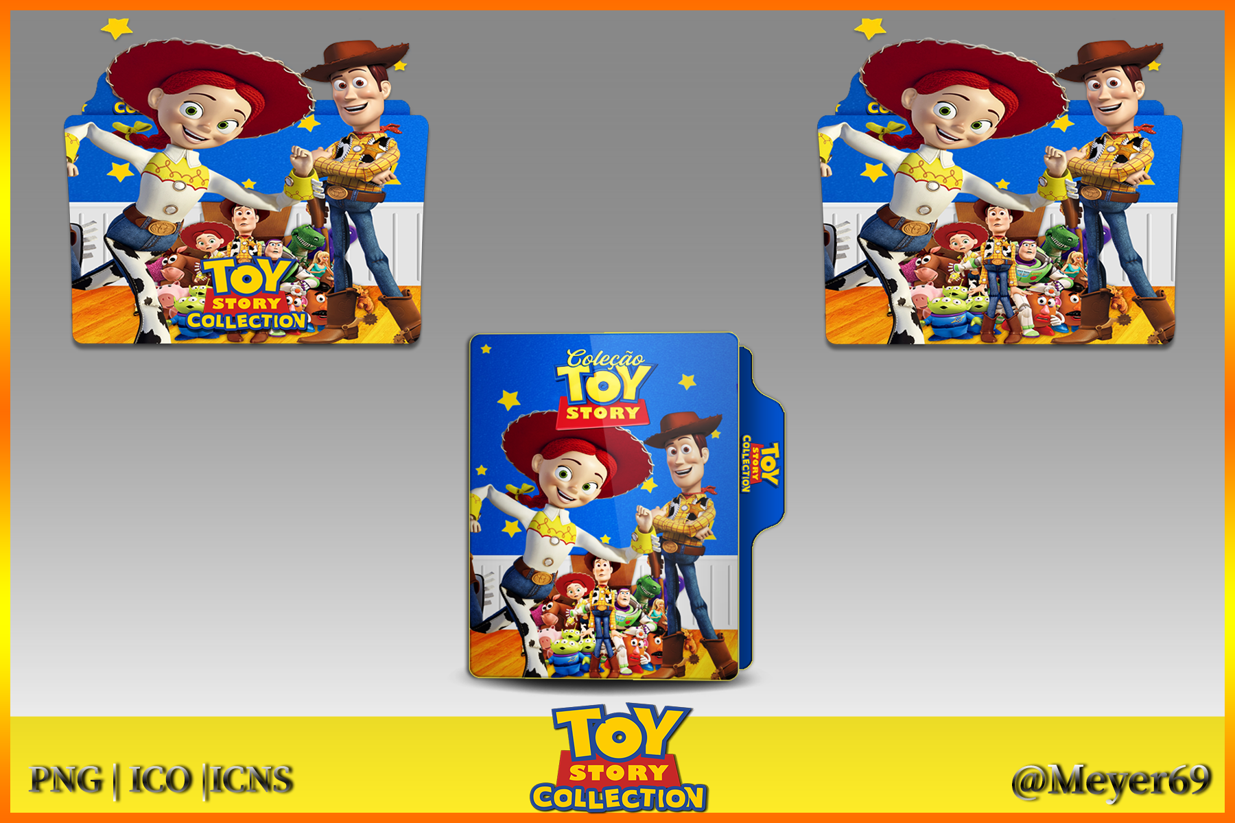 Toy Story Collection Folder icon Pack by Meyer69 on DeviantArt