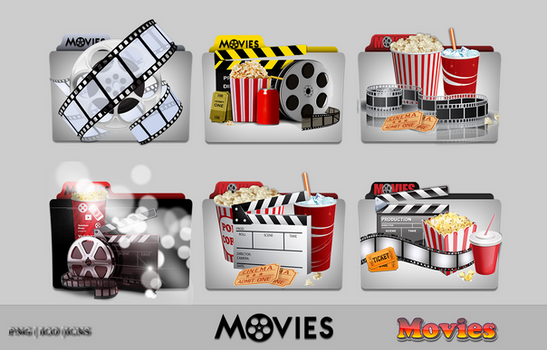 Movies Folder icon Pack 2