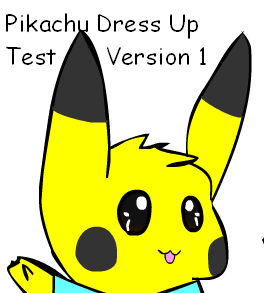 Pikachu Dress Up Test 1 by TailTehEeveelution on DeviantArt