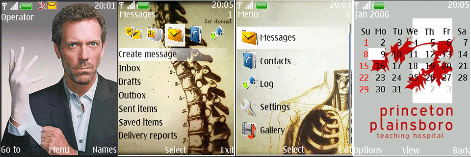 House MD theme - Nokia S40 3rd