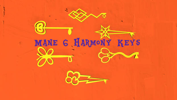 Mane 6 Harmony Keys for SFM and Gmod