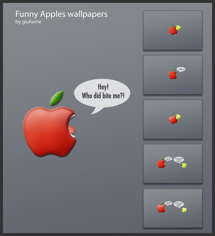 Funny Apples