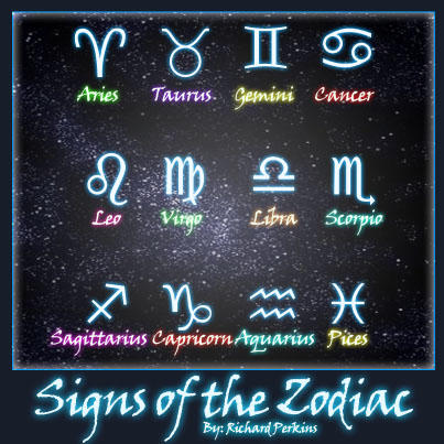 Signs of the Zodiac by richardperkins on DeviantArt