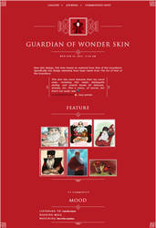 Guardian of Wonder journal skin