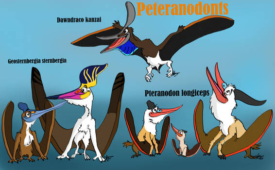 Pterodactyl Pteranodon and Pterosaur - Design by Zavraan on DeviantArt