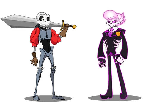 Medievil Sir Daniel AND Mystery Skulls  Ghost Lewi