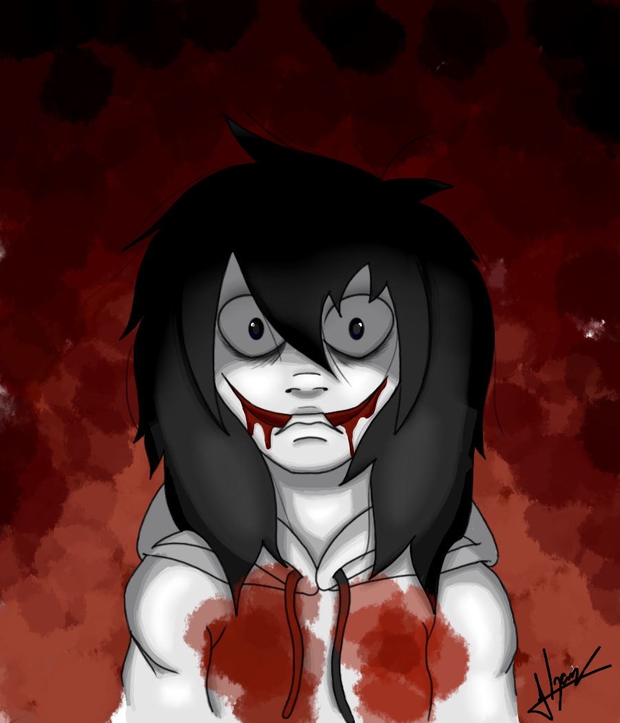 Jeff the killer (Original face) by Meka2201 on DeviantArt