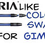 TRIA-Like Marker Color - GIMP